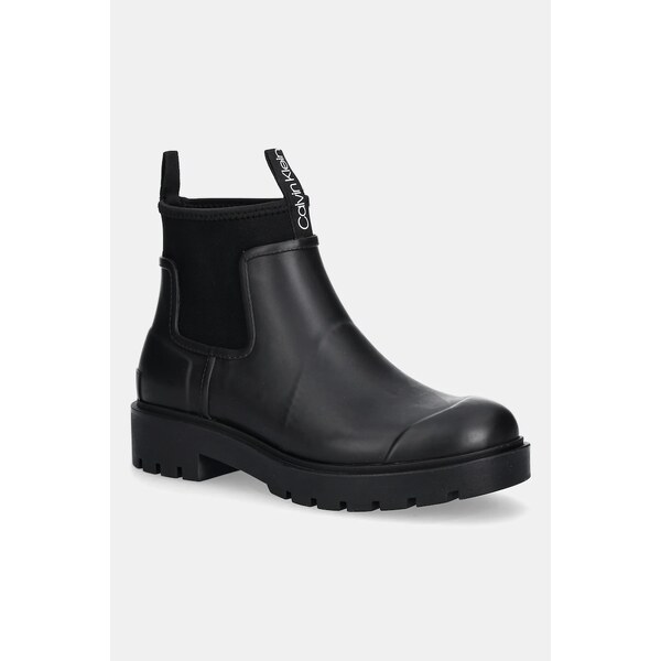 Topánky chelsea Calvin Klein COMBAT RAIN BOOT 65019635