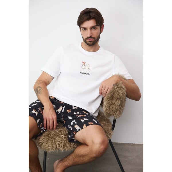 Bavlnené pyžamo Medicine 66514608