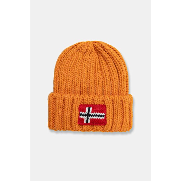 Detská čiapka s prímesou vlny Napapijri SEMIURY 66962041