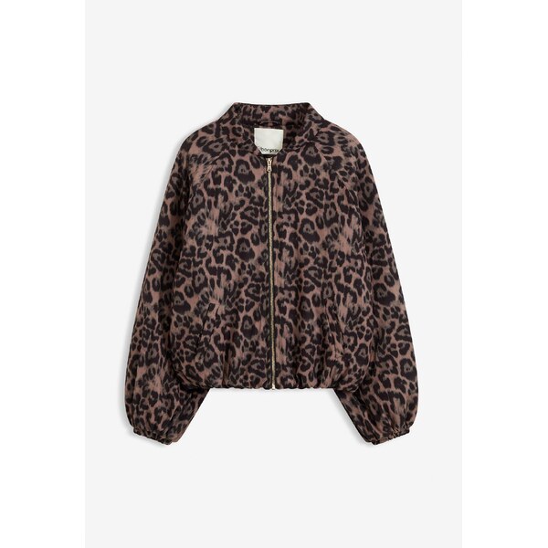 bonprix Bluzón, vatovaný, farba hnedá 66048349