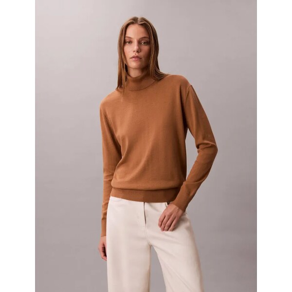 Calvin Klein Rolák | regular fit | s prímesou vlny 66047971