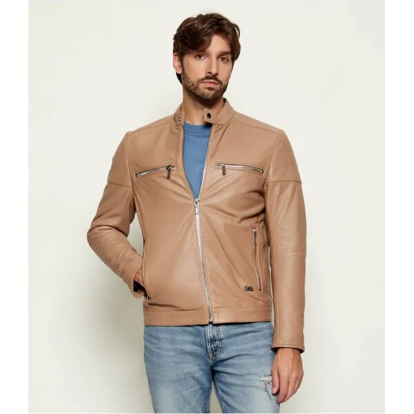 Karl Lagerfeld Kožená bunda | regular fit 66049446