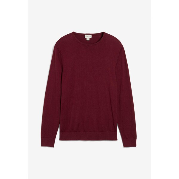 bonprix Jemne pletený pulóver s merino vlnou, farba červená 66048442