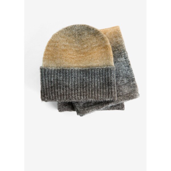 bonprix Šál a čiapka (2-dielna), farba hnedá 66048552