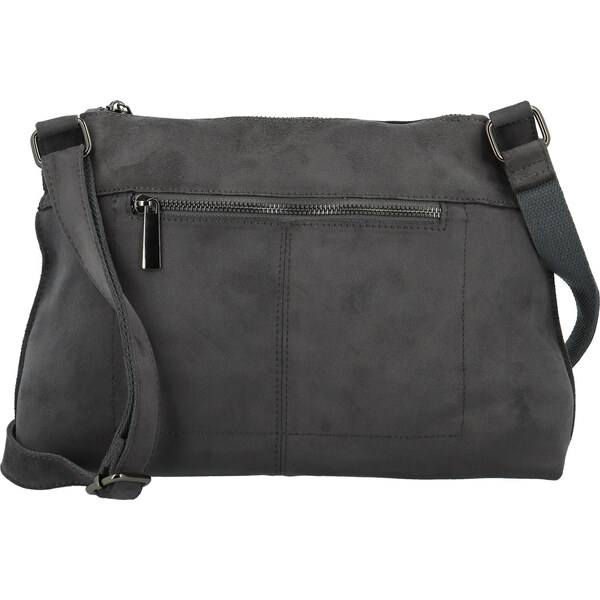 Dámska crossbody kabelka tmavo šedá - Paolo bags Talitha šedá 66048620