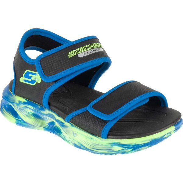 Skechers S-Lights: Sandále Sola Glow - Fusion Brights 407032L-BKBL 66048819