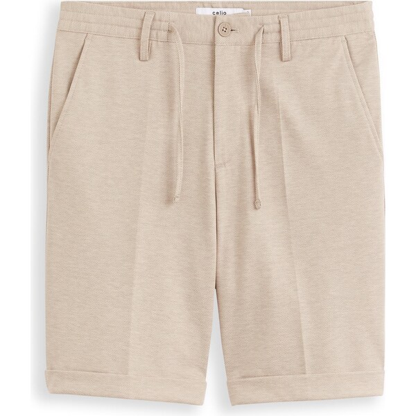 Kraťasy pre mužov Celio - béžová 52384309