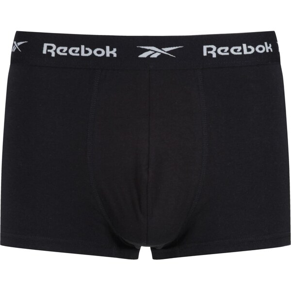 Reebok Boxerky námornícka modrá / sivá melírovaná / čierna / biela 66050326