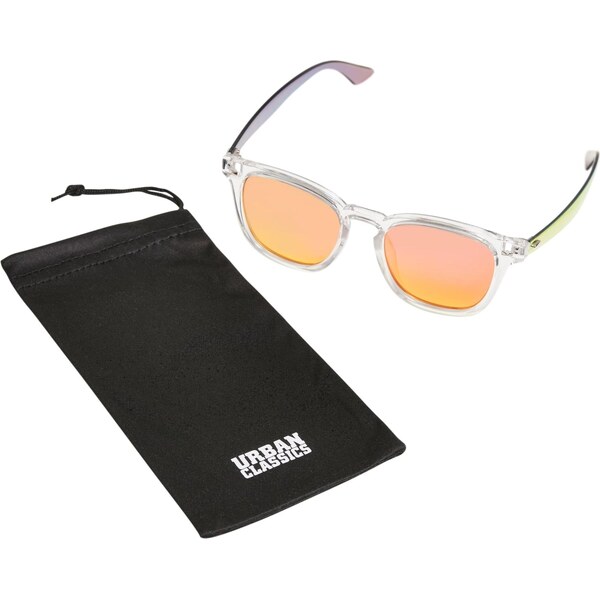 Urban Classics Slnečné okuliare svetložltá / broskyňová / priehľadná 66049966