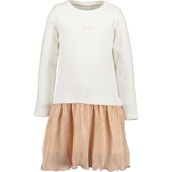 BLUE SEVEN Šaty pastelovo oranžová / šedobiela 66050636