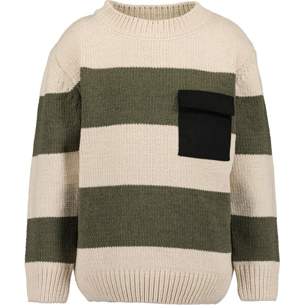 BLUE SEVEN Sveter svetlobéžová / nefritová / čierna 66050646