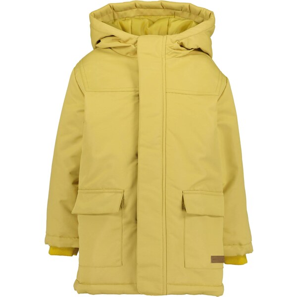 BLUE SEVEN Zimná bunda hnedá / zlatá žltá 66050653