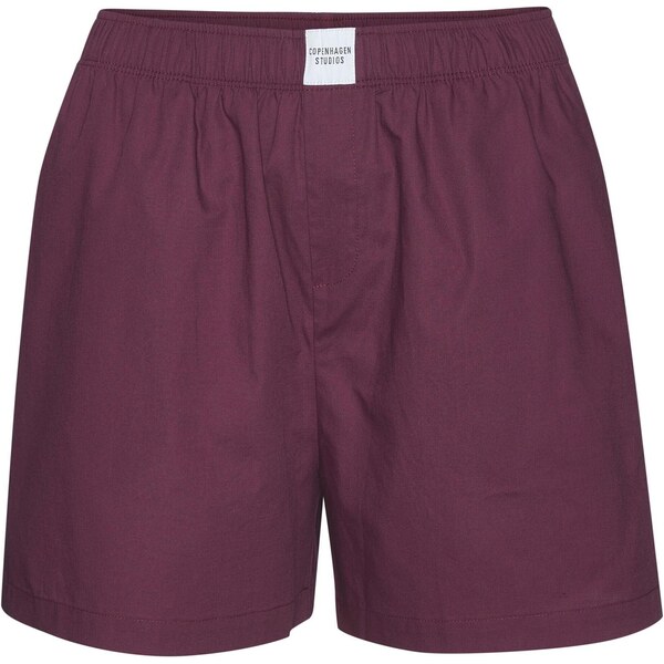 Copenhagen Studios Pyžamové nohavice vínovo červená 66050742