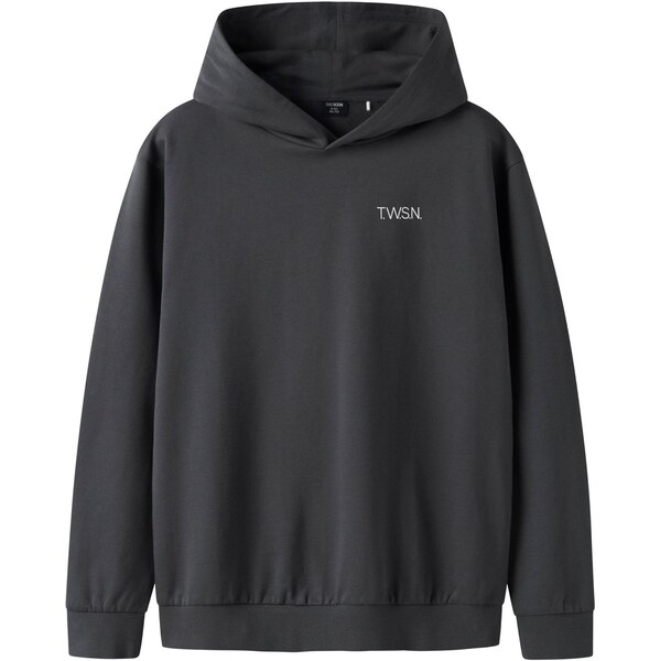 TWO SOON Mikina tmavosivá / biela 66068869