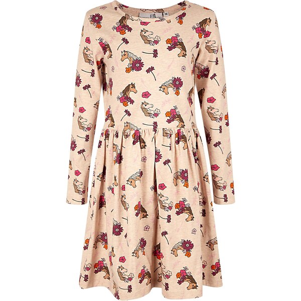 happy girls Šaty béžová / červená / čierna 66051611