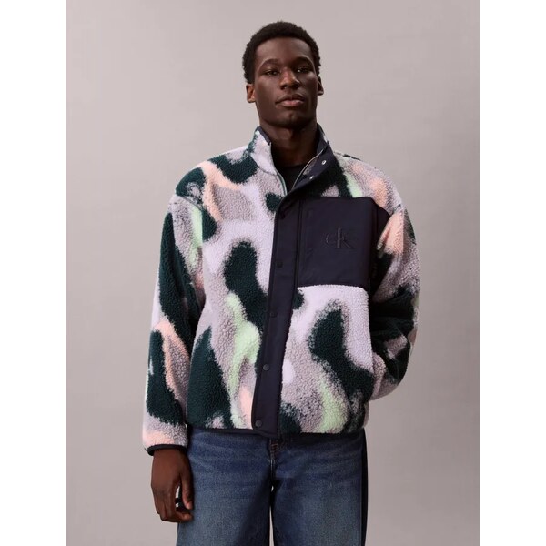 Calvin Klein Jeans Flísová bunda | Relaxed fit 66047981