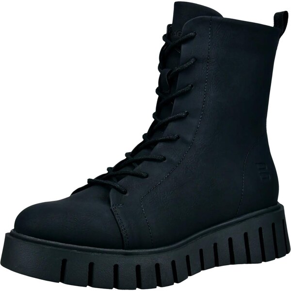 TT. BAGATT Šnurovacie členkové čižmy čierna 66052049