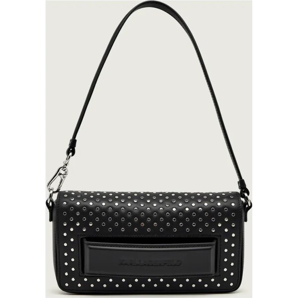 Karl Lagerfeld Kožená kabelka na rameno ikon/k 66047930