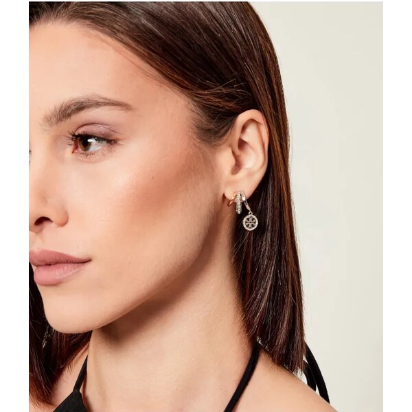 TORY BURCH Náušnice Miller Pave Triple Hoop 65766166