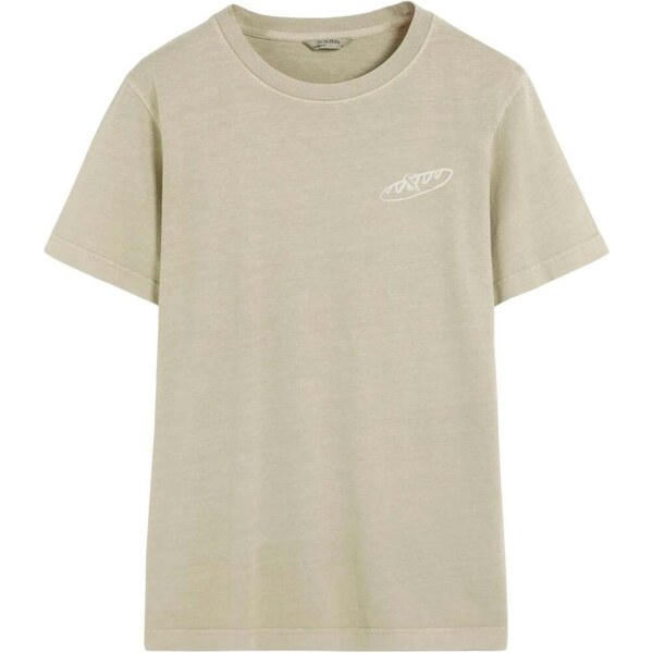 Scalpers Tričko Baguette béžová 66052123