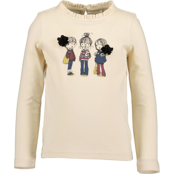 BLUE SEVEN Tričko tmavomodrá / bordová / čierna / biela ako vlna 66052163