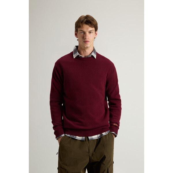 SVETER WOOLRICH LAMBSWOOL CREWNECK 66050125