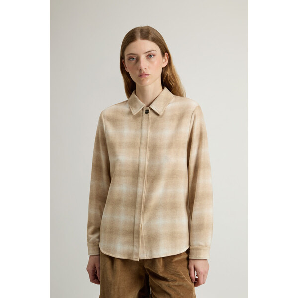 KOŠEĽA WOOLRICH LIGHT SOFT WOOL SHIRT 67047588