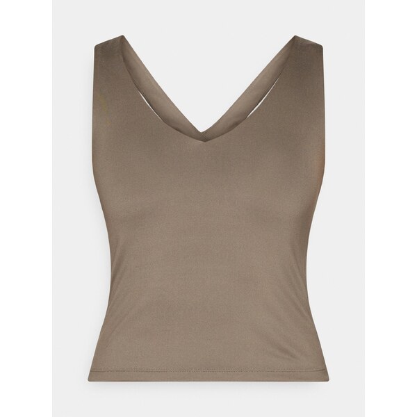 Girlfriend Collective Športový top ZOE mokka 66052288