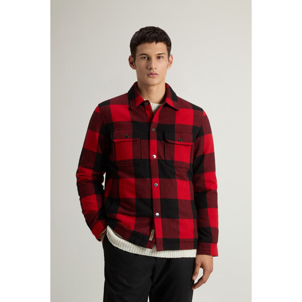 BUNDA WOOLRICH WOOL CHECK ALASKAN SHIRT JACKET 66050134