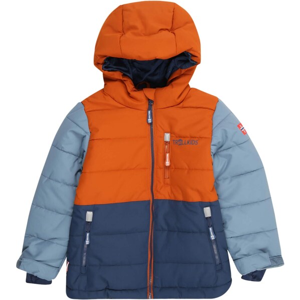 TROLLKIDS Športová bunda Hemsedal námornícka modrá / modrosivá / 66052521