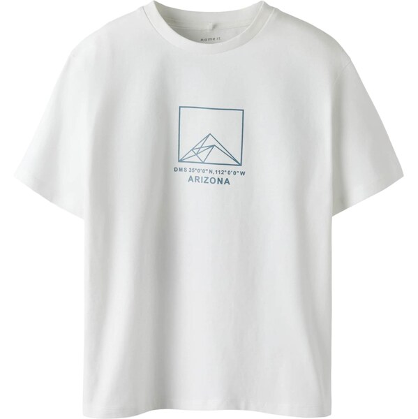 NAME IT Tričko NKMNADIR modrá / svetlomodrá / žltá / fialová / biela 66052538