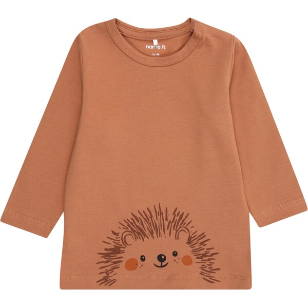 NAME IT Tričko NBNONI hnedá / koňaková 66052565