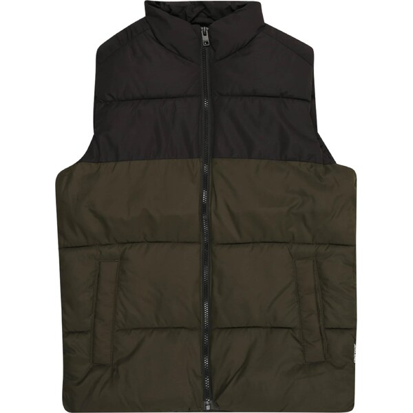 Jack & Jones Junior Vesta JJMAZE kaki / tmavozelená 66052610