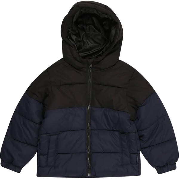 JACK & JONES MINI Prechodná bunda MAZE námornícka modrá / čierna 66052608
