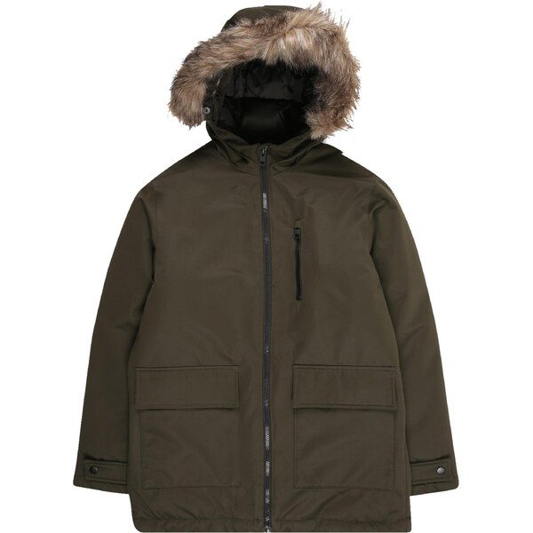 Jack & Jones Junior Prechodná bunda JJCHARLIE tmavozelená 66052613