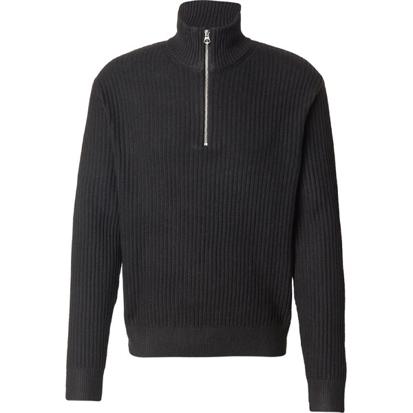 JACK & JONES Sveter JCOGRID čierna 66052702