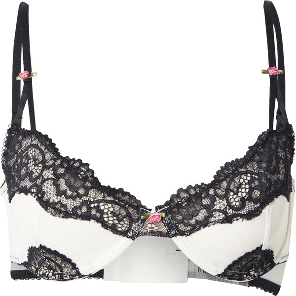 WILD LOVERS Podprsenka ESME svetlozelená / ružová / čierna / biela 66052693