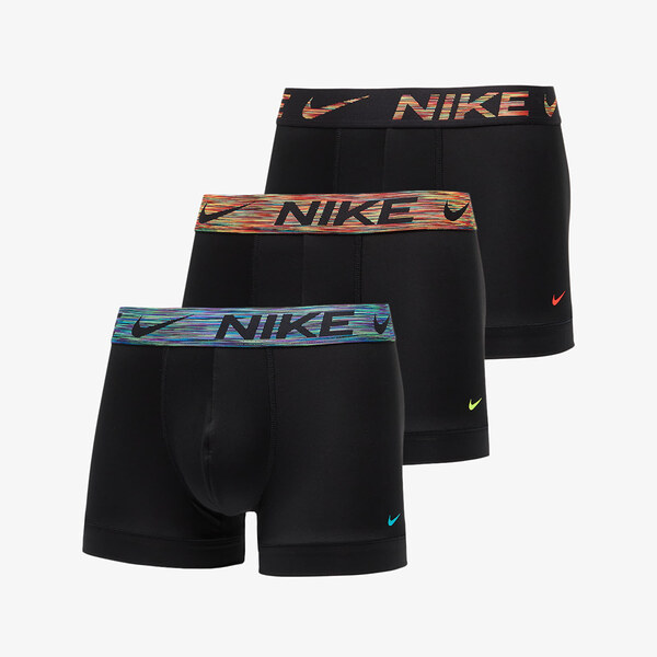 Boxerky Nike Dri-FIT Essential Micro Trunk 3-Pack Black M 66055679