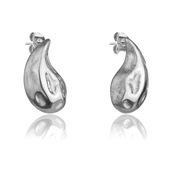 Marc Malone Štýlové oceľové náušnice Tear Drop MCE24030S 66581562