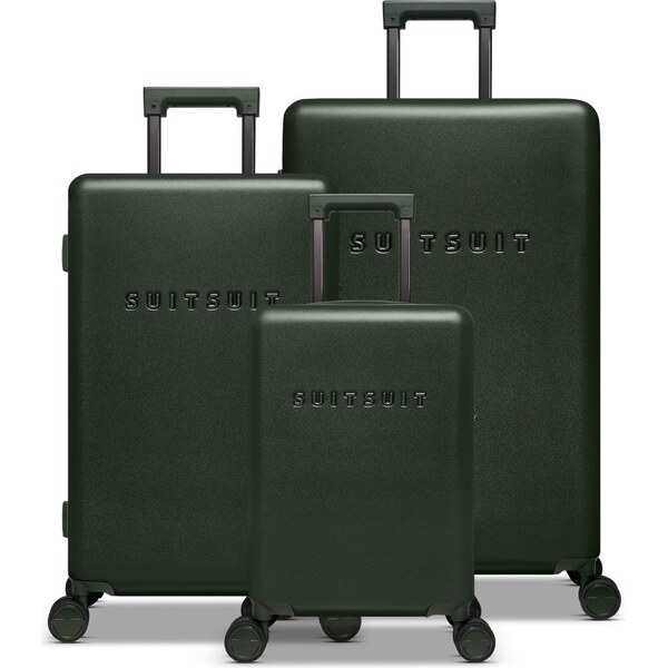 Sada cestovných kufrů SUITSUIT Mystique Dark Olive - tmavo zelená 66101443