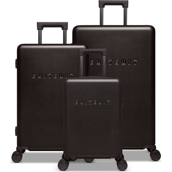 Sada cestovných kufrů SUITSUIT Mystique Ground Coffee - tmavo hnedá 66101444