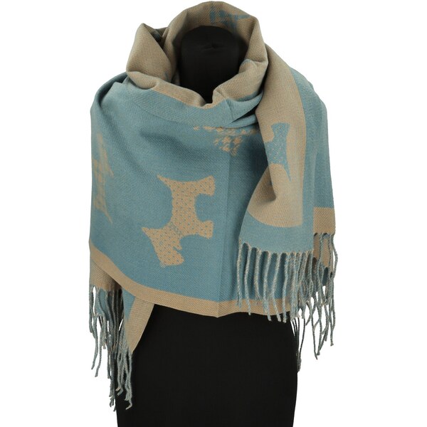 Dámsky šál modrá - Firenze Simela modrá 66077091