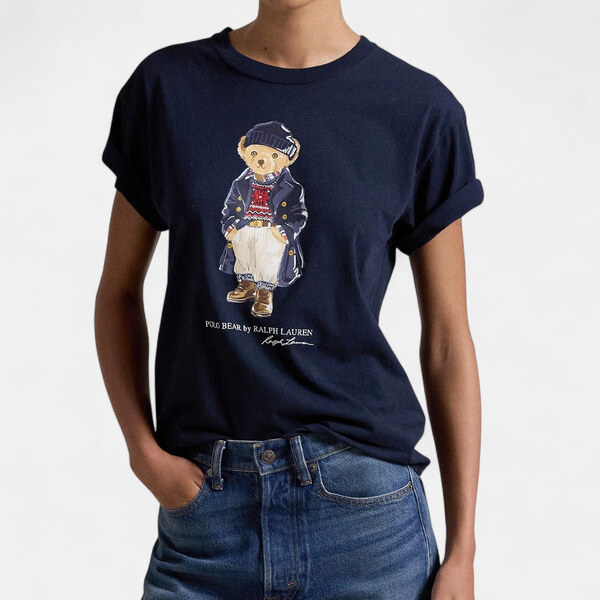 Dámské modré triko Ralph Lauren 56499 66060023