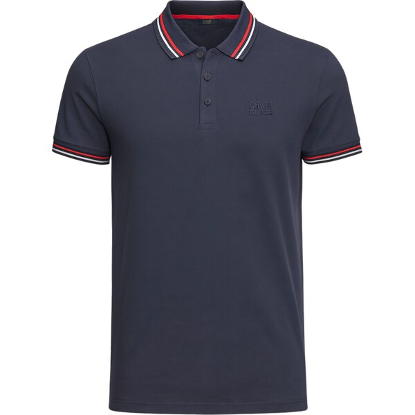 CAVALLI CLASS Louis Navy Blue polo tričko 66060168