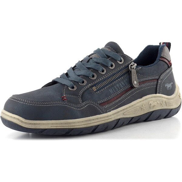 Mustang pánske poltopánky so zipsom navy 15M0181001 66061360