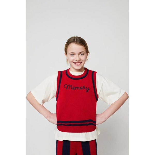 Detská bavlnená vesta Bobo Choses Memory 66061693