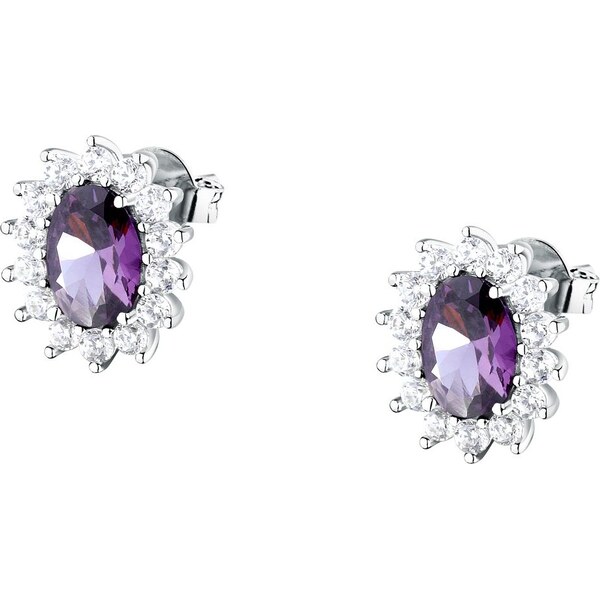 Morellato Luxusné strieborné kôstky s kubickými zirkónmi Tesori 66579620