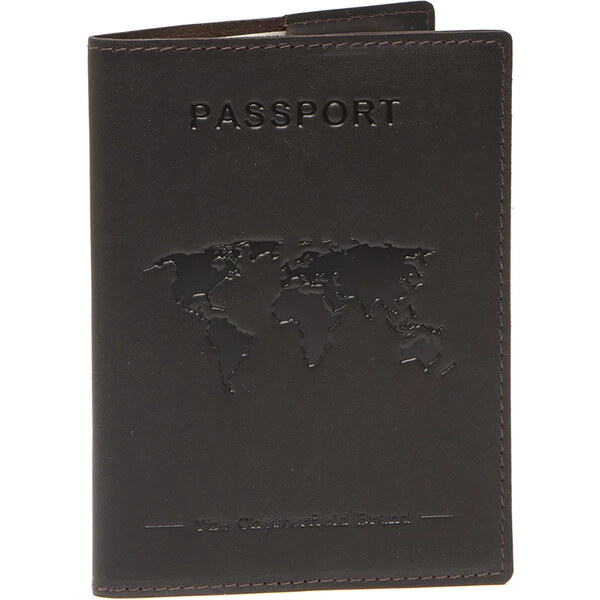 Obal na cestovný pas The Chesterfield Brand Oliver – hnedá 66061877