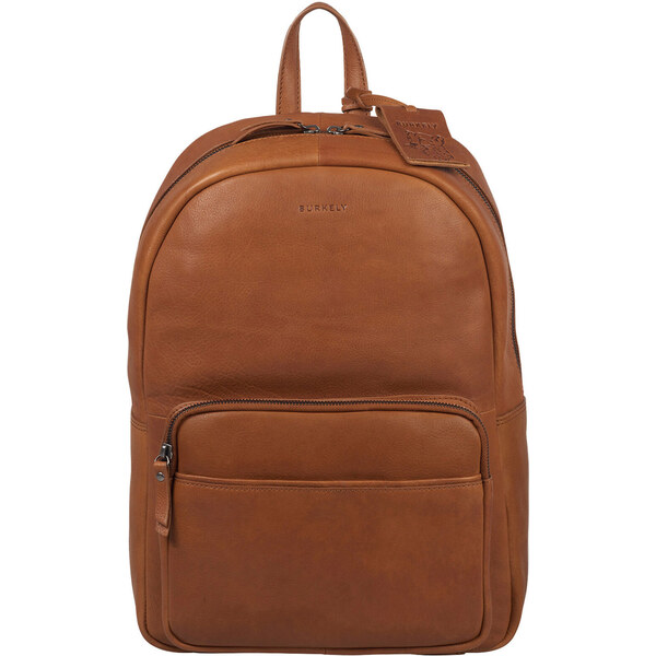 Kožený batoh Burkely Roune - koňak 66061919