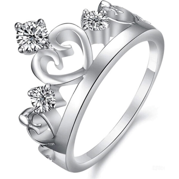 Impress Jewelry Prsteň s kryštálmi Marry me 66062421